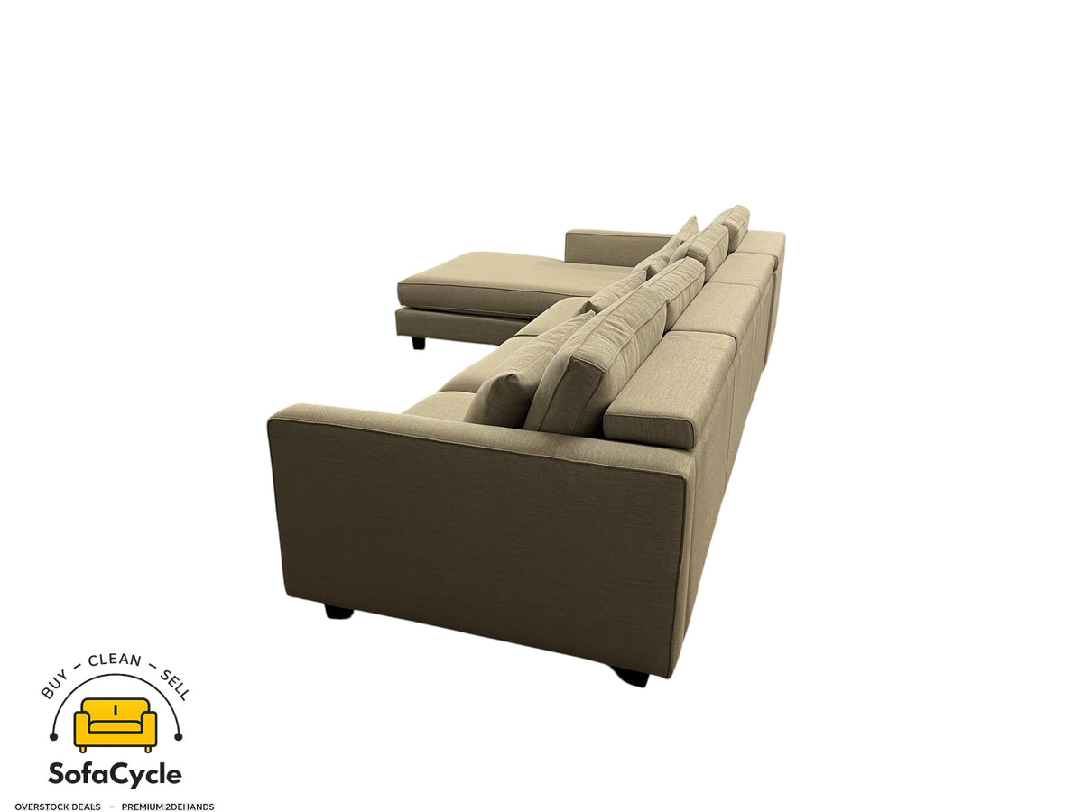 Flemish Tradition hoekzetel grijs, modulair – tweedehands
