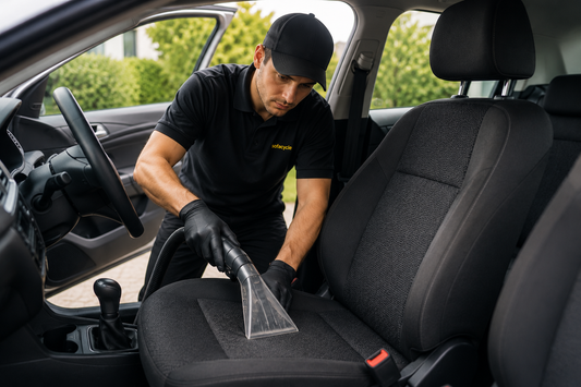 Dienst: reiniging autostoelen (in de showroom)