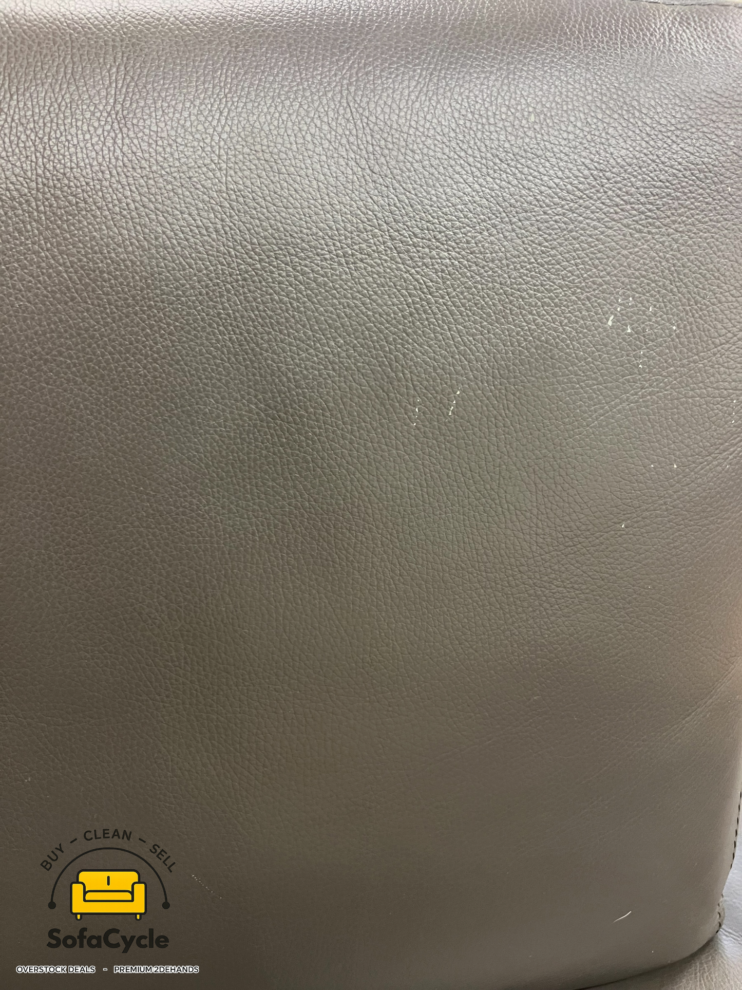 Bultex hoekzetel antraciet met hoofdsteun – tweedehands
